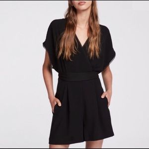 NWT ALL SAINTS • Black Reid playsuit SIZE 2